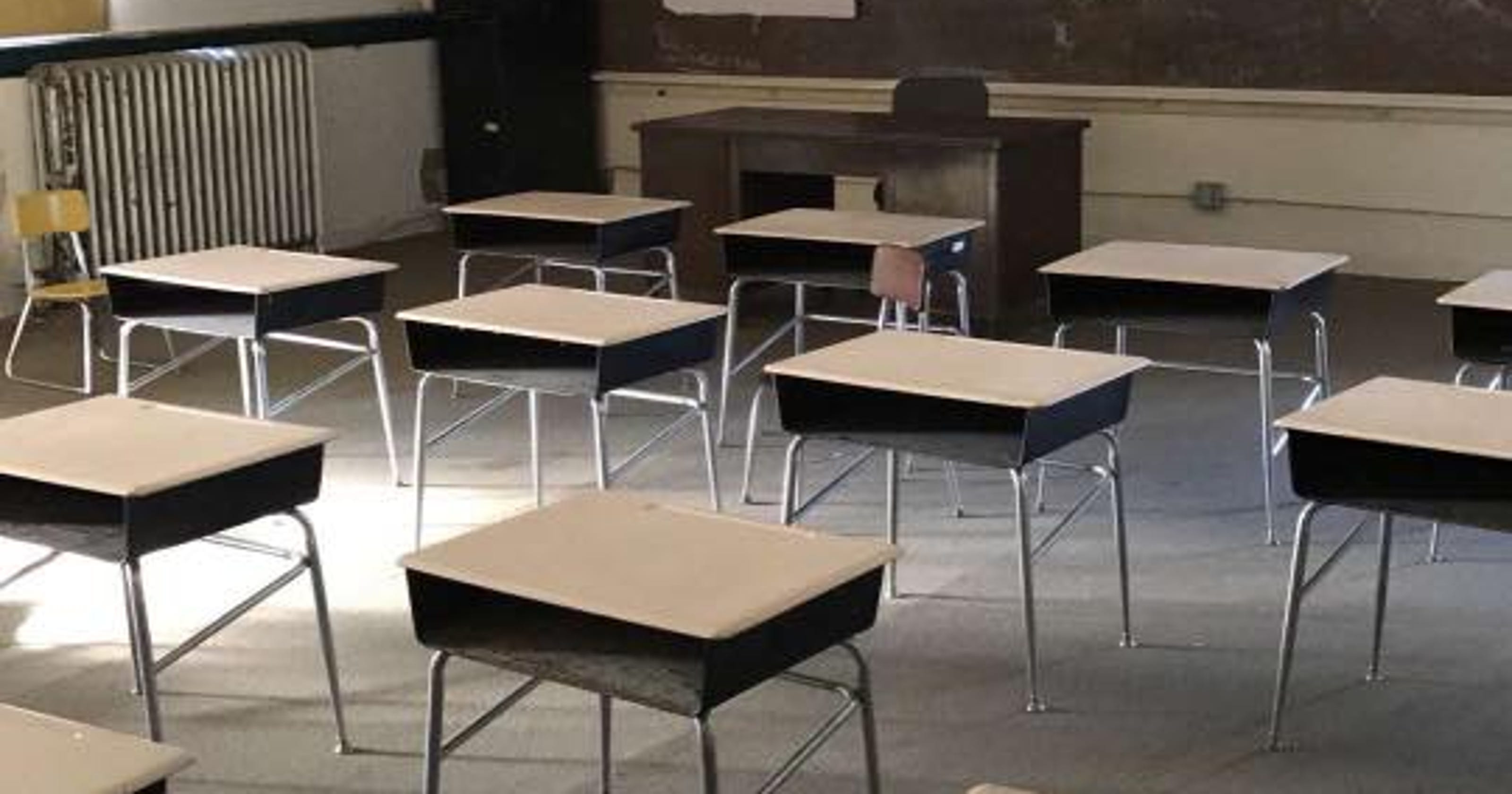 Ghostly things happening in empty school near Des Moines