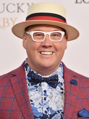 Chef Graham Elliot attends Kentucky Derby 144 on May 5.