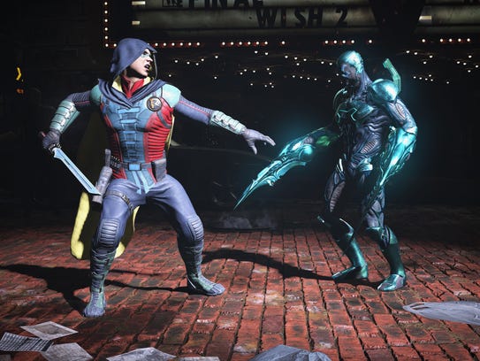 A scene from 'Injustice 2.'