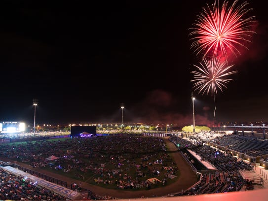The annual All-American Festival, held July 4 at the
