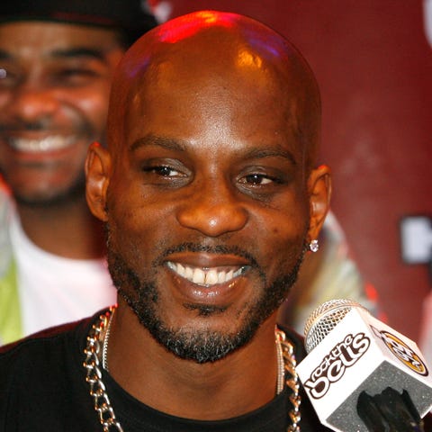 NEW YORK, NY - JUNE 13:  DMX speaks during the 201