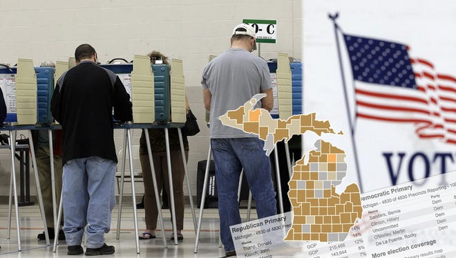 Voters in 69 of 83 Michigan counties will cast ballots Tuesday.