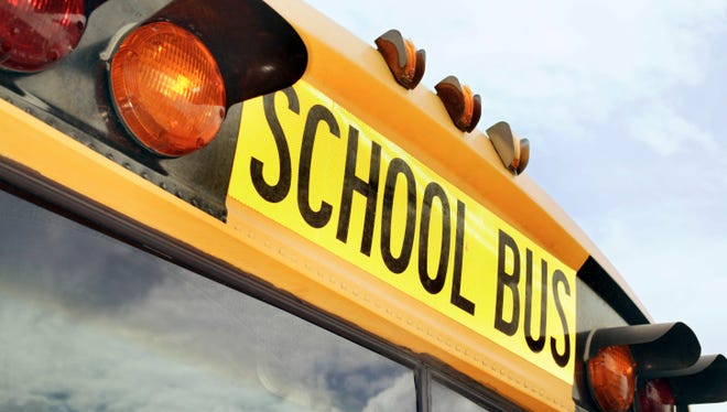 School bus sign