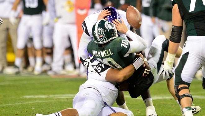 Michigan State's season sits on the shoulders of senior quarterback Andrew Maxwell.