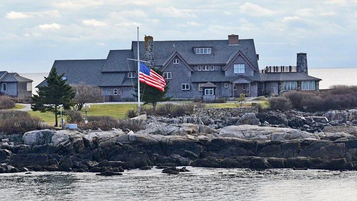 President Bush S Legacy Visible In Kennebunkport Maine
