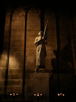 Notre Dame Cathedral in Paris.