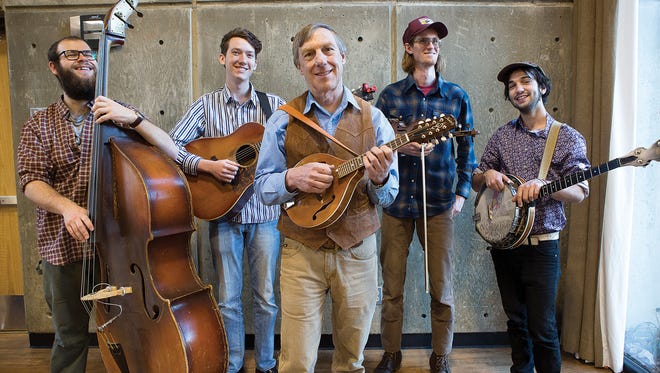 With Wayne Erbsen in center, the Warren Wilson College bluegrass band dips deeply into the wellspring of classic bluegrass material by Bill Monroe, The Stanley Brothers and Jimmy Martin.