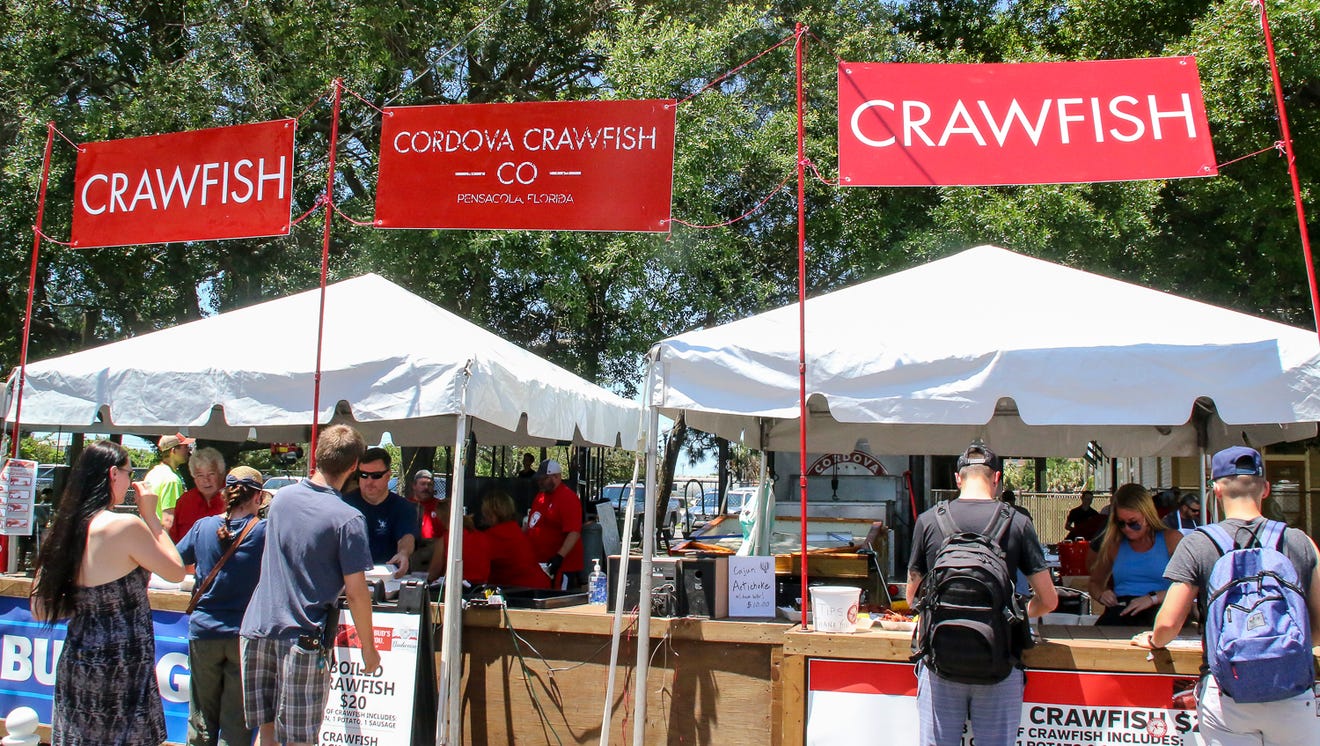 Pensacola Crawfish Festival returns to Seville Square in 2021