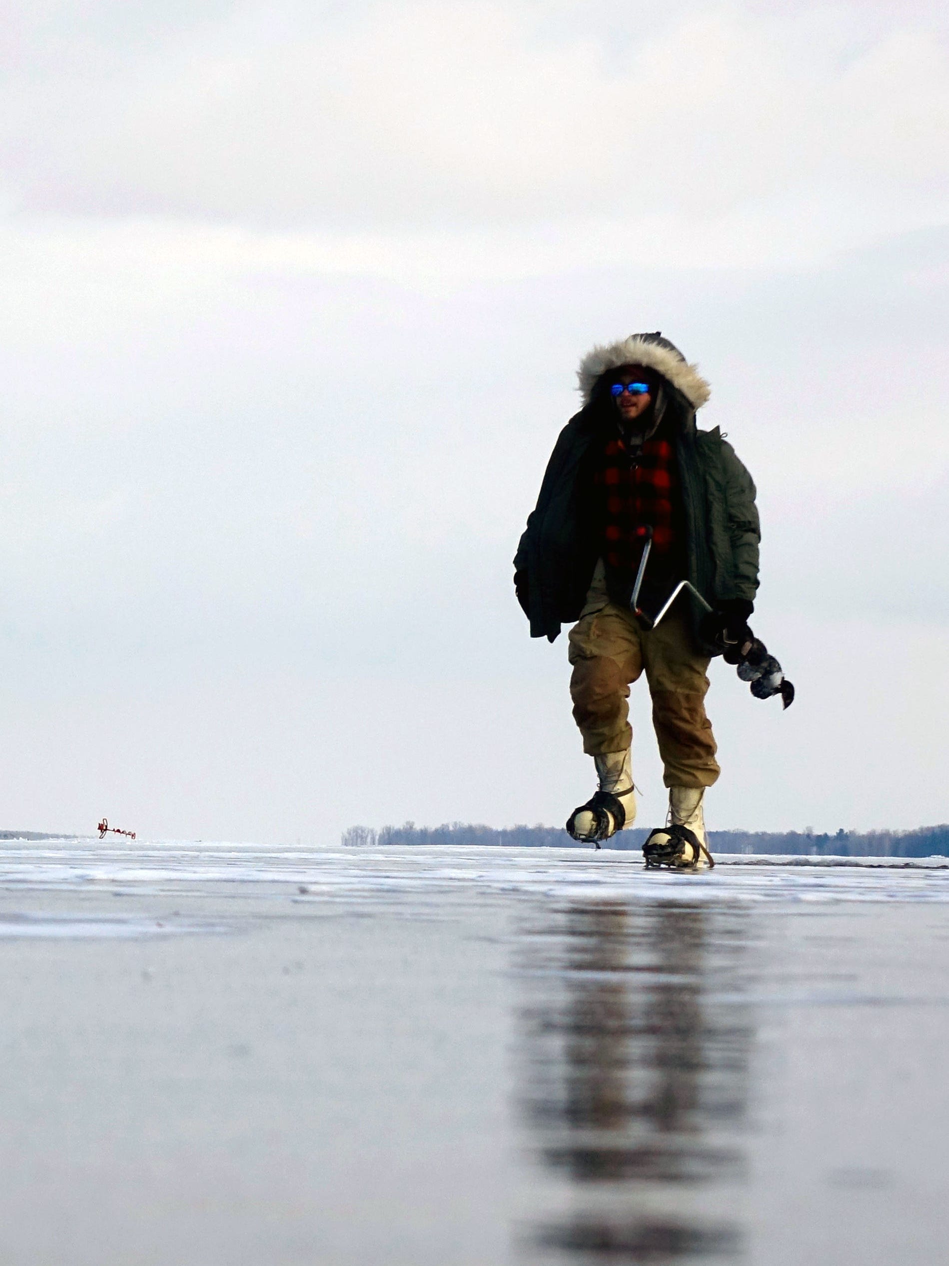 Warm winter limits ice fishing on Lake Champlain