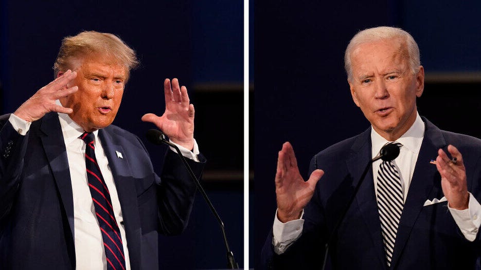 Polls show voters see a Biden vs. Trump rematch in 2024 as a tossup