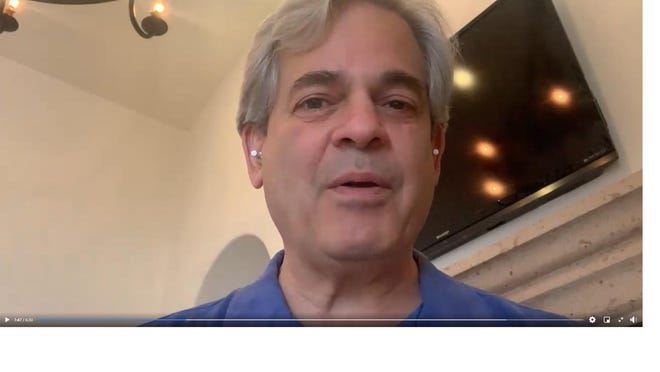 Austin Mayor Steve Adler warns residents, "Our numbers are increasing. ... We need to stay home if you can. ... This is not the time to relax," in a video posted Nov. 9 to Facebook. He was vacationing in Cabo San Lucas, on Mexico's Pacific coast, at the time.