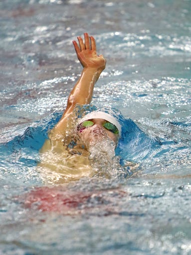 Greenfield/Greendale/Pius XI's Jackson Zgola competes