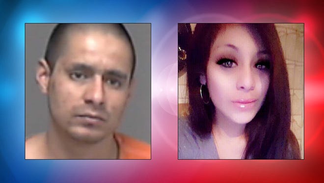 Danza Nicole Valdez, 19, (right) who was kidnapped by Juan Jose Morales Jr, 33 (left)