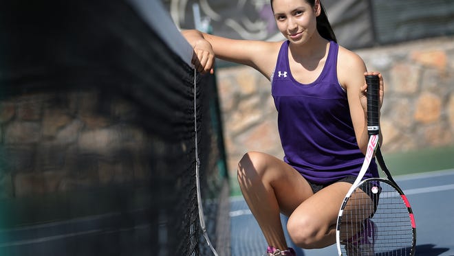 Franklin’s Isabella Zambrano is the El Paso Times’ All City MVP for tennis. 