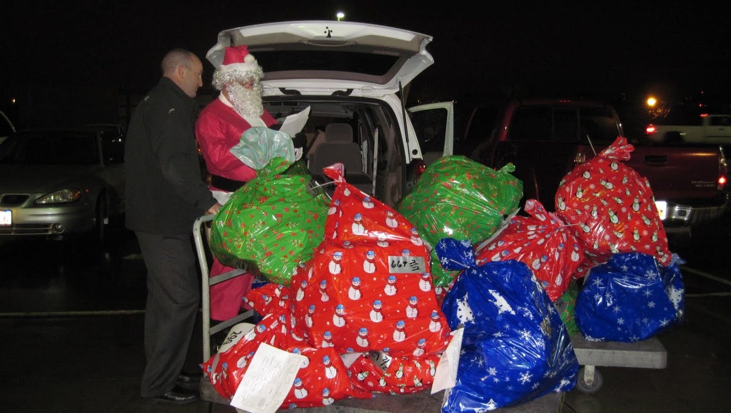 Providing Christmas to needy children