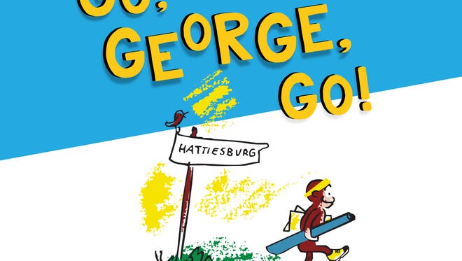 University Libraries at Southern Miss is celebrating the 75th anniversary of "Curious George" with a 75-mile walking challenge. This image was hand-drawn on a letter from the Curious George authors to Lena De Grummond, and is now in Southern Miss' de Grummond Collection.