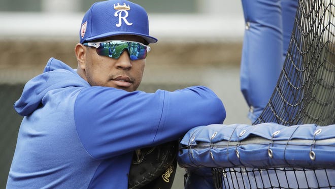 Kansas City Royals catcher Salvador Perez is one of four Royals who tested positive for COVID-19 as Kansas City returned to workouts to ready for the 2020 season. He's one of three catchers on the roster currently sidelined, leaving the Royals short-handed at the position.