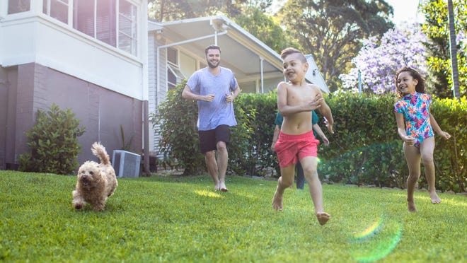 Fun backyard games to get kids and parents moving