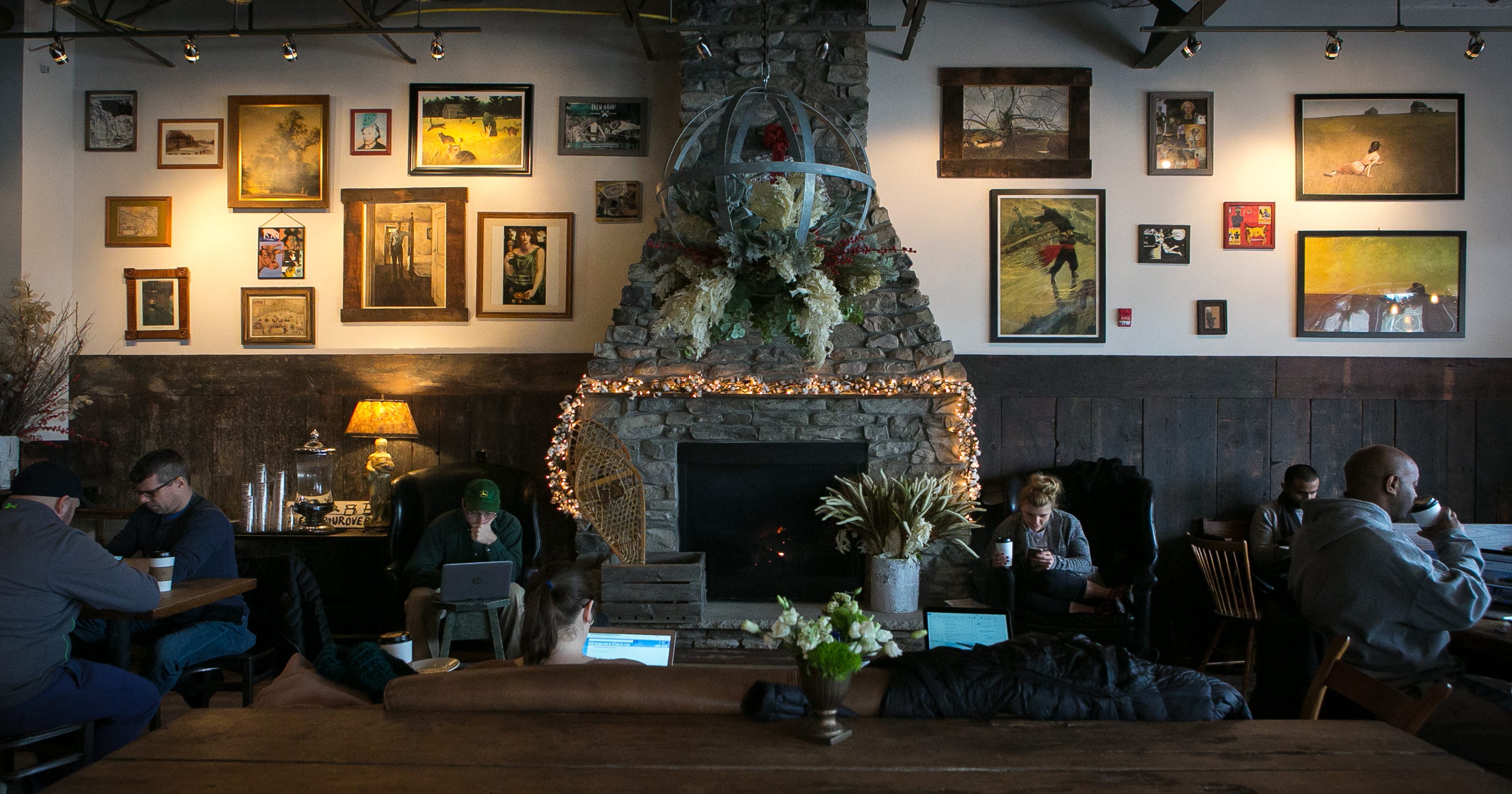 Hearthwarming local restaurant fireplaces