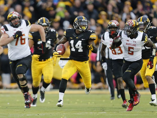 Iowa cornerback Desmond King announced on Tuesday that