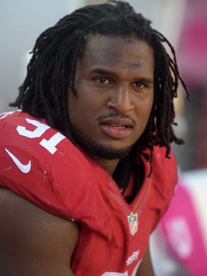 49ers DE Ray McDonald continued playing following his arrest in August.