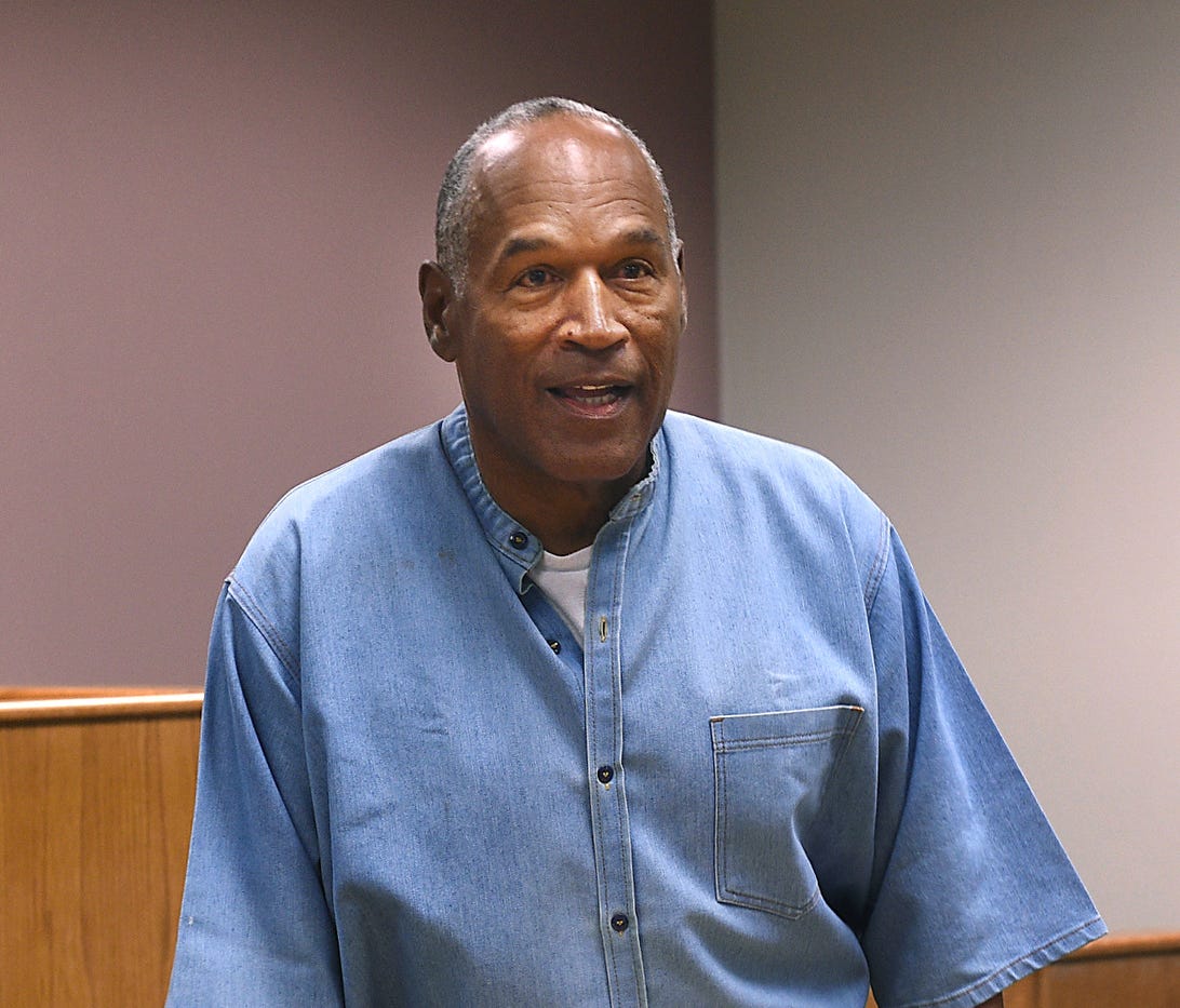 O.J. Simpson can be released from prison as soon as Oct. 1.