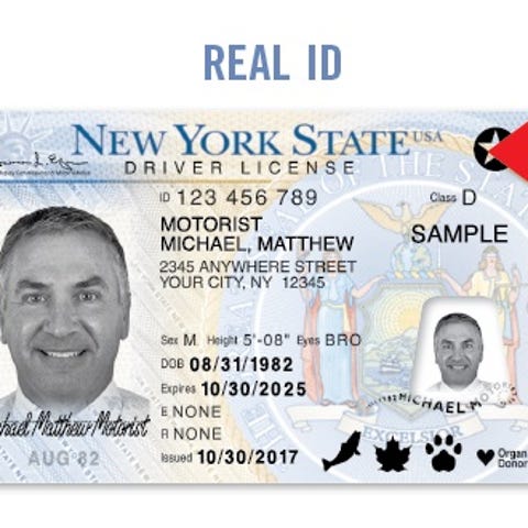 A Real ID is one of two types of driver's licenses