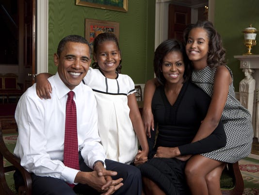 Image result for barack obama family 2010