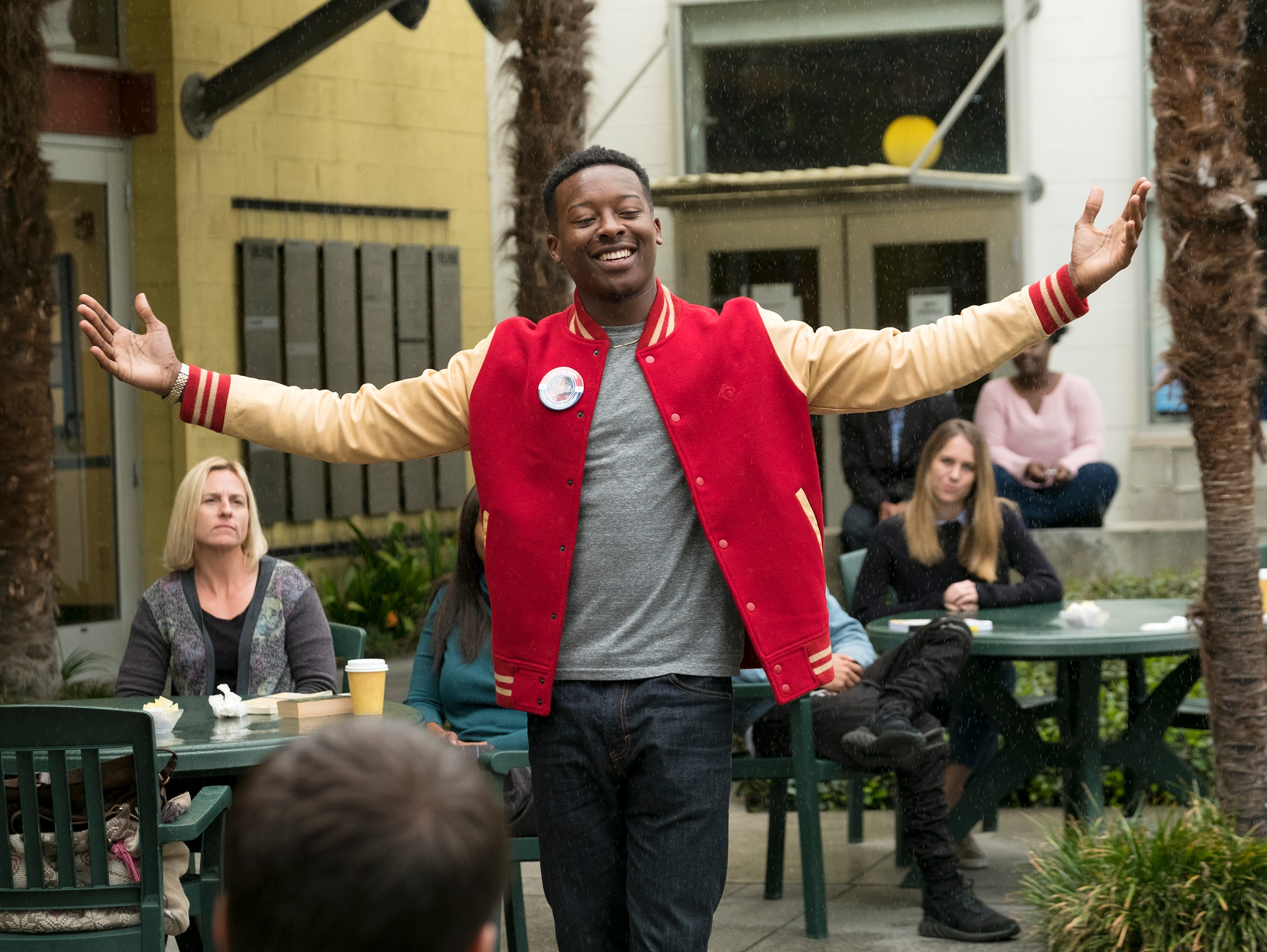 Brandon Micheal Hall as Courtney Rose on 'The Mayor.'