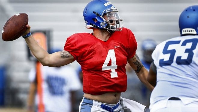 Memphis quarterback Riley Ferguson will try to replicate Paxton Lynch's success against Ole Miss.