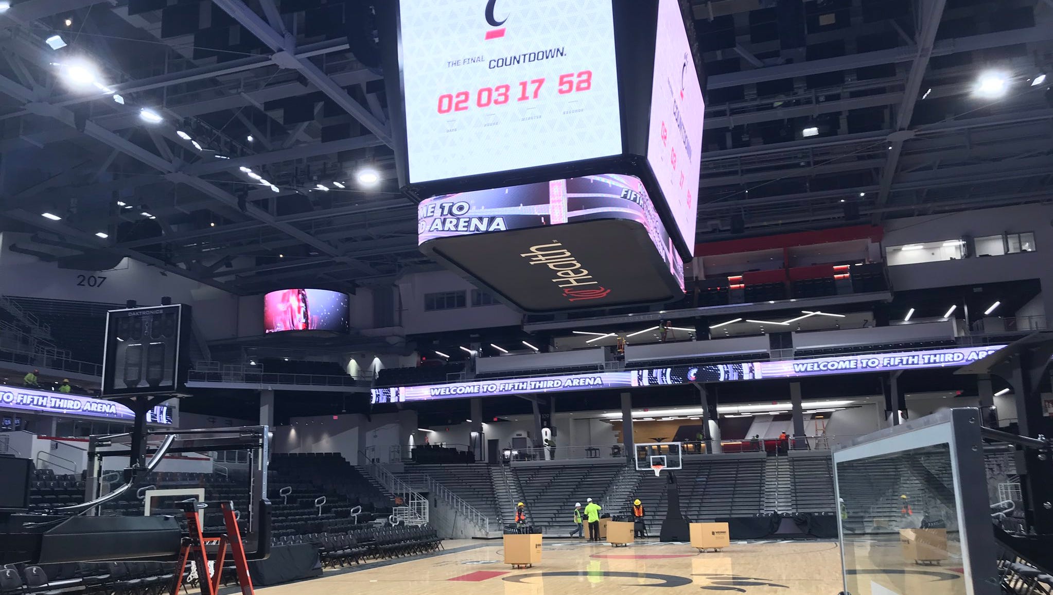 Fifth Third Arena Renovation Seating Chart