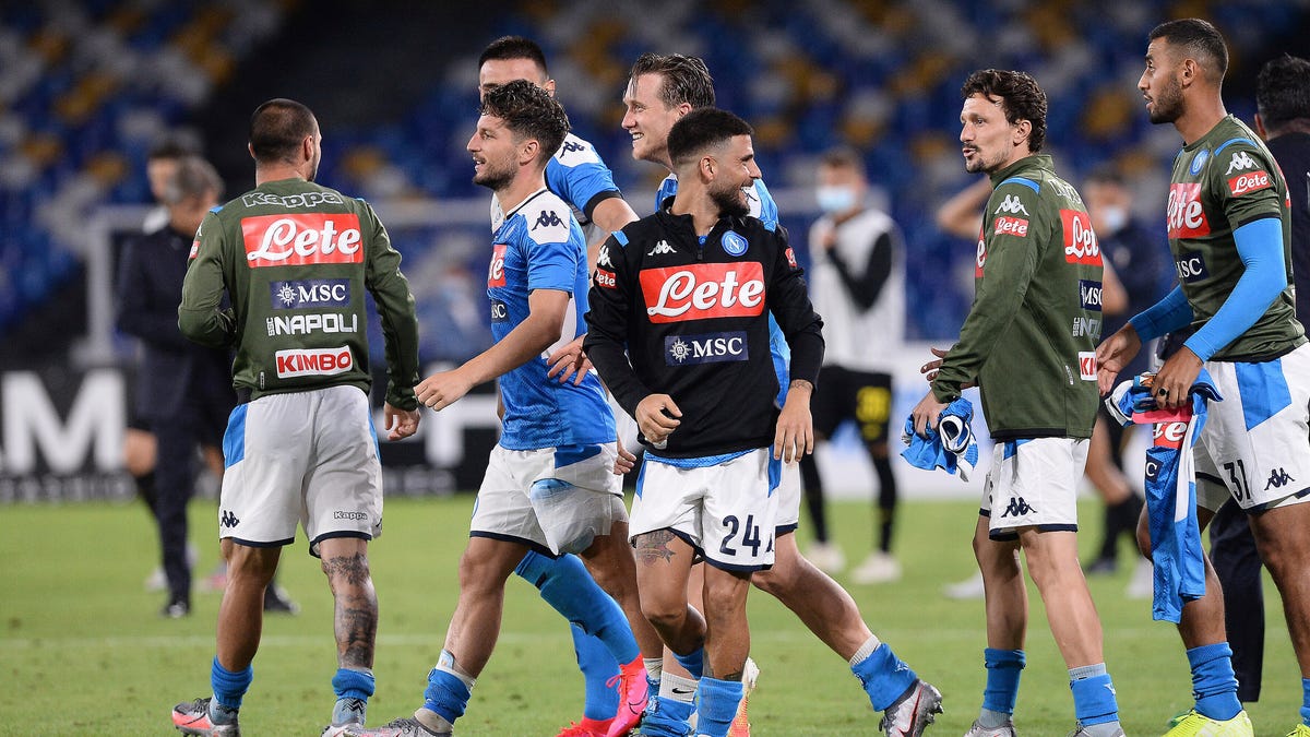 Not fashionable Athletic Adulthood Mertens sets record as Napoli advances to Italian Cup final