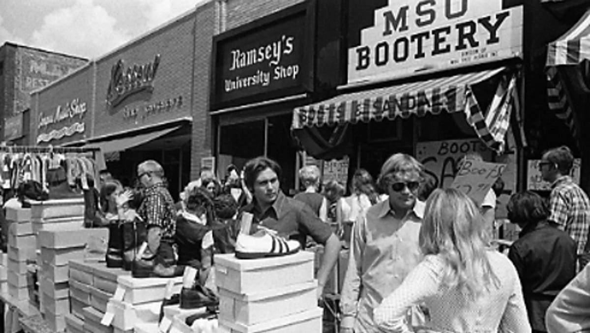 Photos From the Archives shoe stores