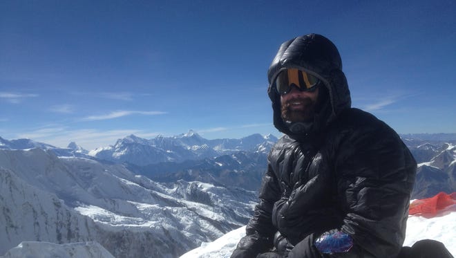 Great Falls native Ryan Hollow summitted Nepal’s 23,375-foot Himlung Himal in November 2012. He’s returning to Nepal for another climbing expedition and to help with earthquake relief.