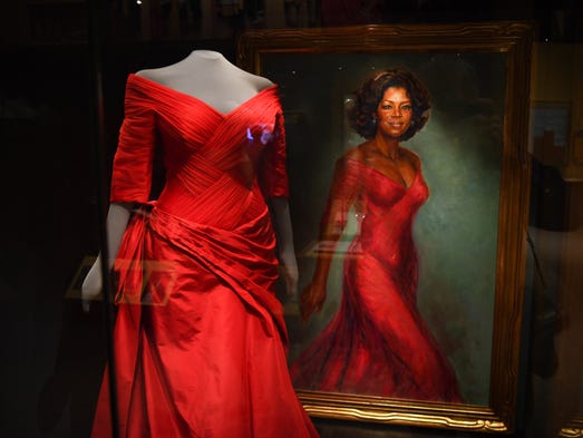 Oprah Winfrey's Legends Ball gown designed by Vera