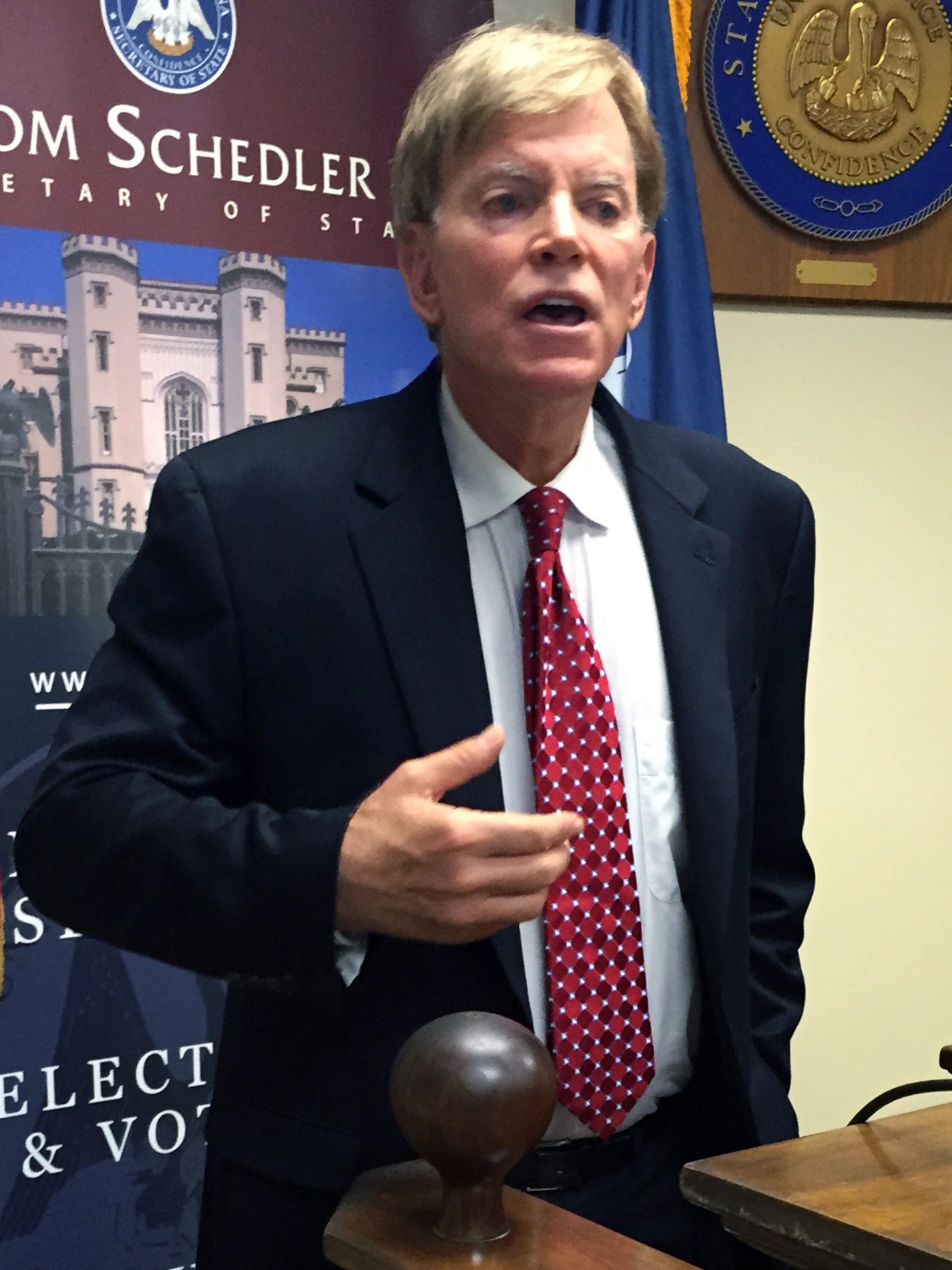 Duke gets enough support for Senate invite
