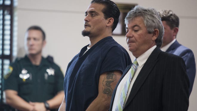 Sigfredo Garcia at a court appearance earlier this yea. Garcia faces a first-degree murder charge in the killing of Florida State law professor Dan Markel.