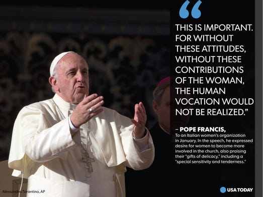 Memorable quotes from Pope Francis in 2014