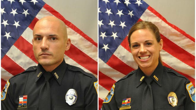 Naples police officers Luis Monroig, 37, and Amy Young, 40, were shot in an apparent domestic dispute at the Estero home they shared. Monroig died from his injuries.