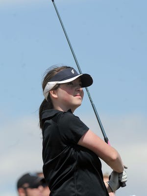 Fossil Ridge's Abbey Cosper is one of the returning golfers for the SaberCats this season.