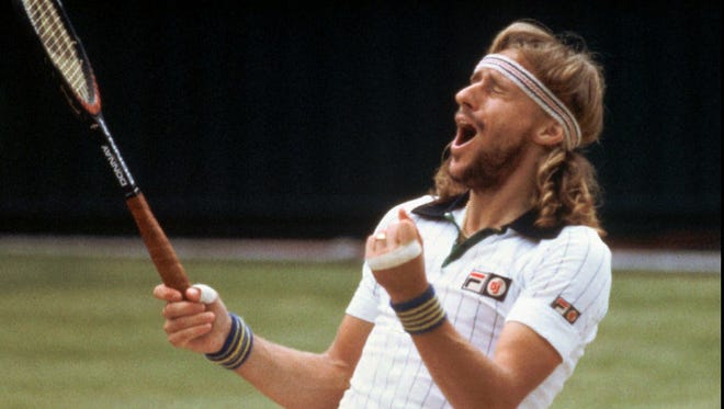 zakdoek Inpakken medaillewinnaar Borg vs McEnroe': How Björn Borg's tennis star son Leo played his dad