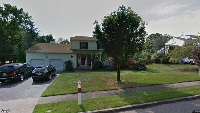 This Google Street View image shows the approximate location of 1100 Reagan Court in Wall. The property at this address changed hands in May 2019, when Brian J and Kelly M Harris  bought the property from  David J Garbolino  for $600,000.