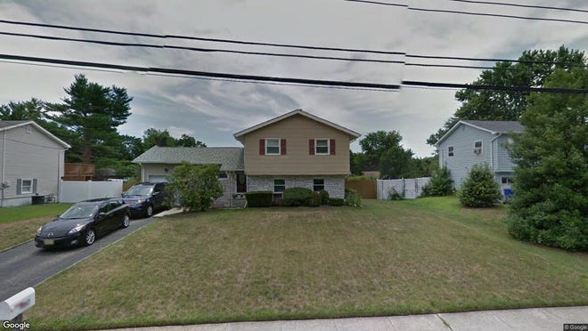 This Google Street View image shows the approximate location of 1047 Bell St{dot} in Toms River. The property at this address changed hands in April 2019, when  David A Lospinoso  and  Jacqueline Ryan   bought the property from Frank A and Cheryl A Tarsia  for $305,000.