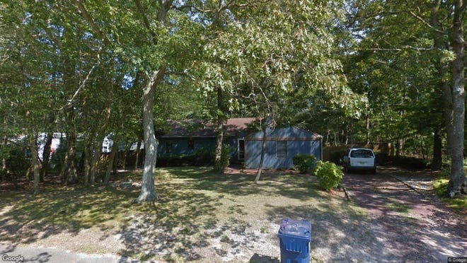This Google Street View image shows the approximate location of 10 Tall Timber Drive in Little Egg Harbor. The property at this address changed hands in May 2019, when  Joseph Dibella  and  Rosanna Valle   bought the property from J and Buryk R Ambrosio and others  for $200,000.