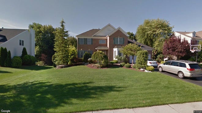 This Google Street View image shows the approximate location of 46 Princeton Oval in Freehold Township. The property at this address changed hands in March 2019, when Andrew J and Jennifer Arnold bought the property from Ronald and Lisa Resnick for $670,500.