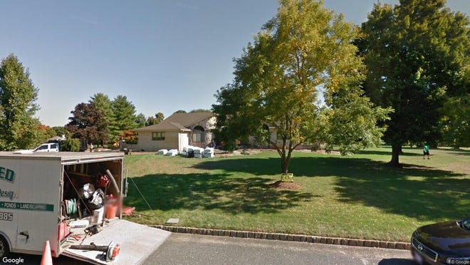 This Google Street View image shows the approximate location of 8 Pheasant Drive in Colts Neck. The property at this address changed hands in May 2019, when David and Janice Frent  bought the property from Richard and Gretchen Ross  for $812,600.