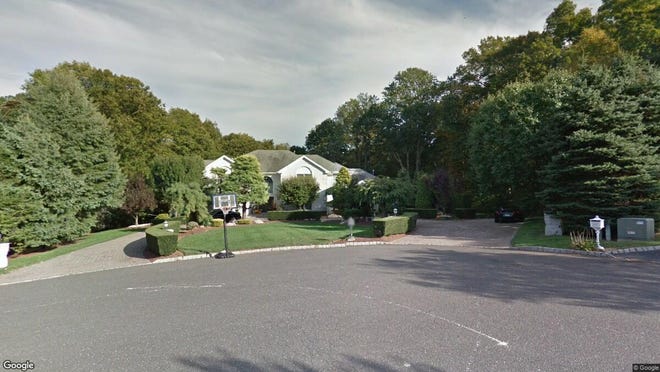 This Google Street View image shows the approximate location of 5 Hemlock Lane in Holmdel. The property at this address changed hands in June 2019, when Charles J and Danielle A Vella  bought the property from Nicholas and Janine Giannotte  for $1,375,000.