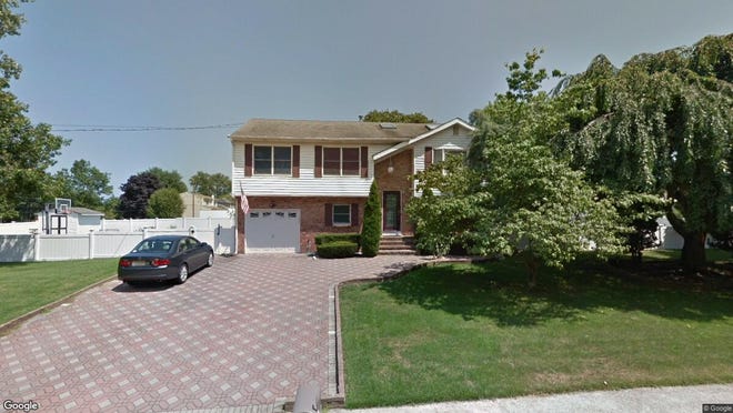 This Google Street View image shows the approximate location of 427 Birch Bark Drive in Brick. The property at this address changed hands in May 2019, when Kevin F and Lisa K Connolly  bought the property from Manuel and Haidy Oliveira  for $390,000.