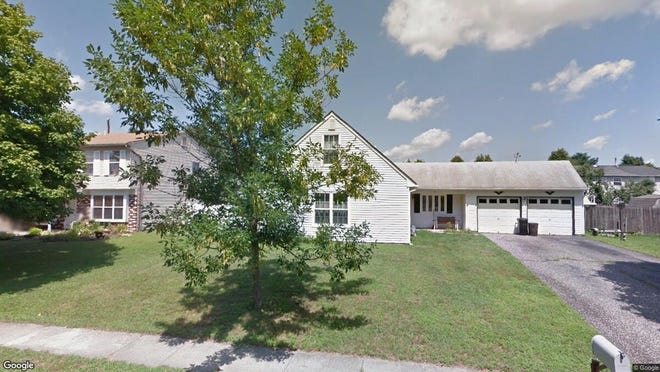 This Google Street View image shows the approximate location of 8 Blueberry Path in Howell. The property at this address changed hands in June 2019, when  Anthony John Comuniello Jr{dot} and  Samantha Comuniello  bought the property from Stephanie and Kevin Weigert  for $357,000.