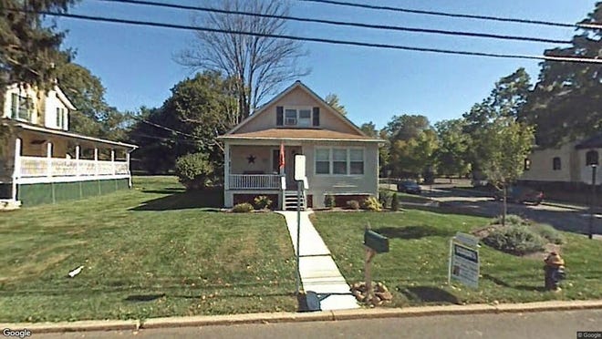 This Google Street View image shows the approximate location of 38 Peapack Road in Far Hills. The property at this address changed hands in May 2019, when Michael T and Johanna C Watson bought the property from Amy Miller for $440,000.